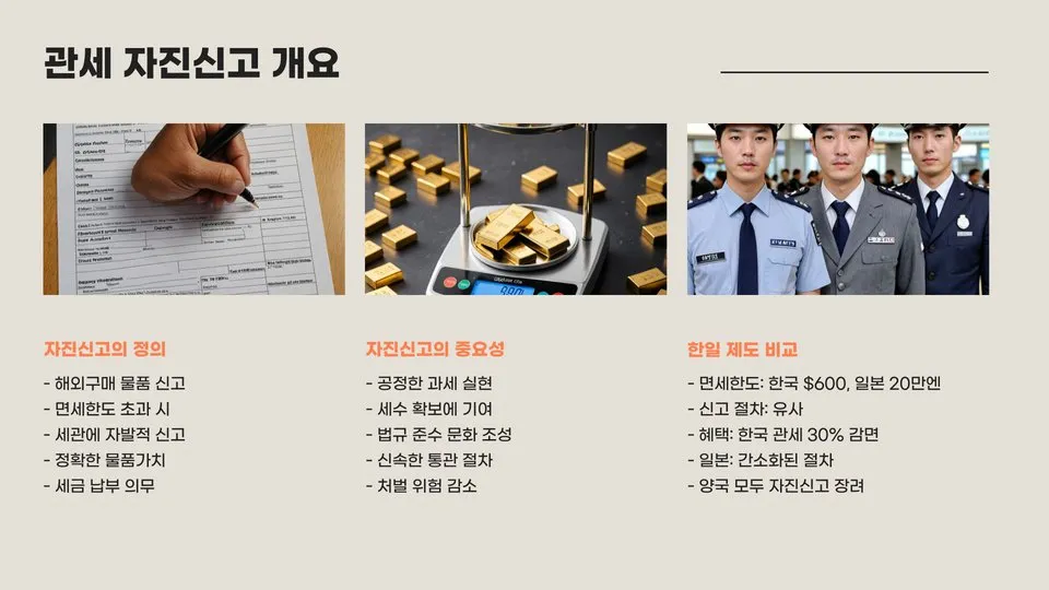 일본 관세 자진신고 이미지 6