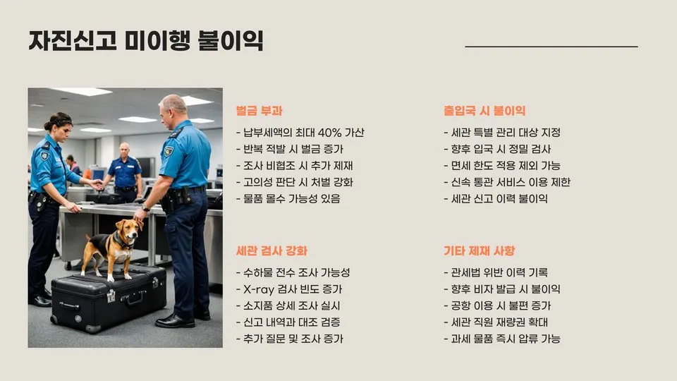 일본 관세 자진신고 이미지 11