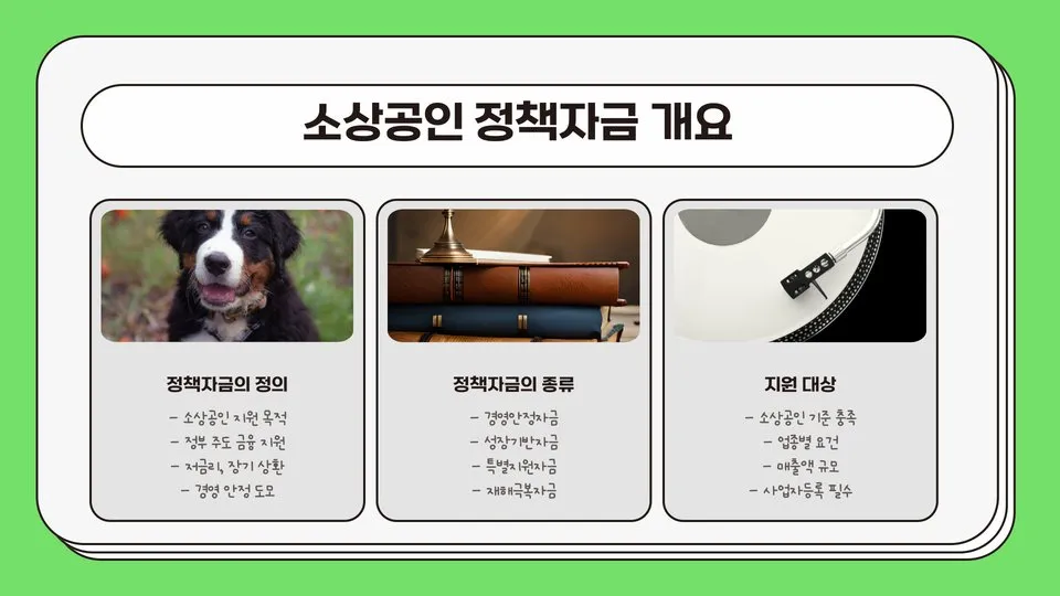 소상공인진흥공단 정책자금 이미지 6