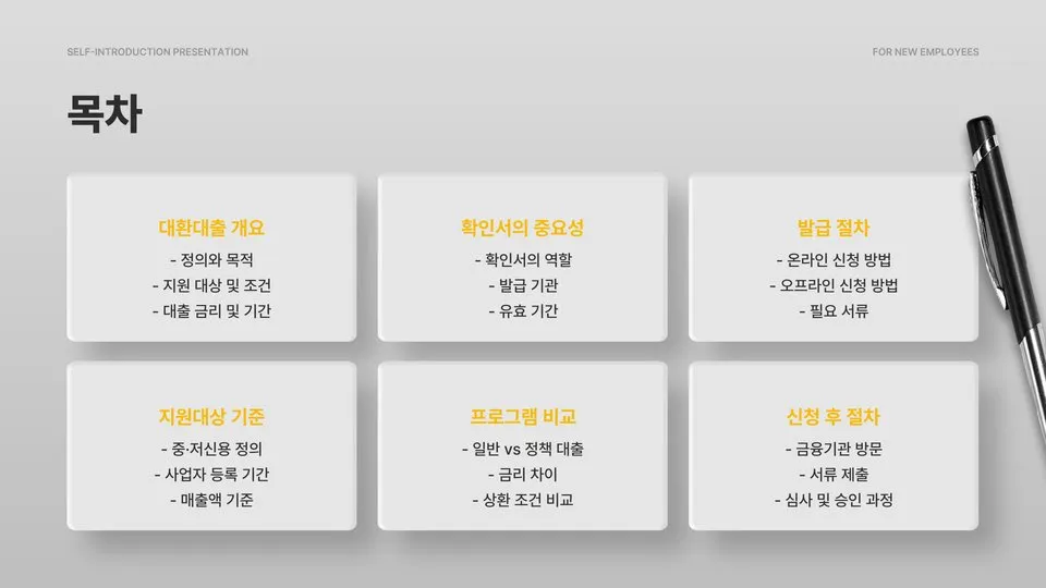 소상공인 대환대출 조건 이미지 5