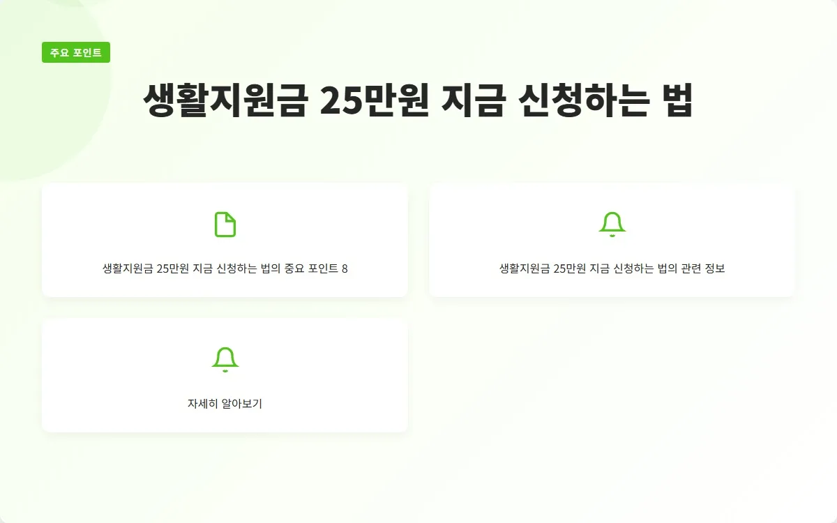 생활지원금 25만원 이미지 10